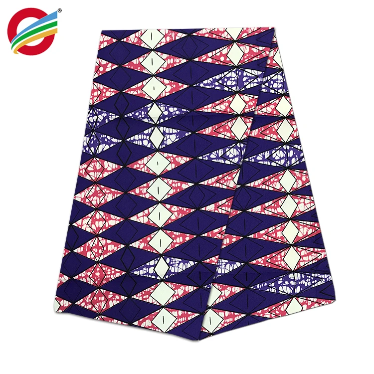 Новый стиль ткань с Африканским принтом 100% полиэстер воском 6