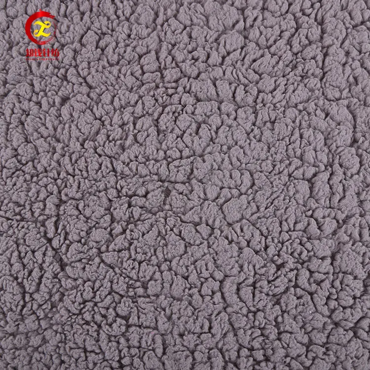 
Китайский поставщик, заводская цена, 100 полиэстер, шерпа, флисовая ткань 