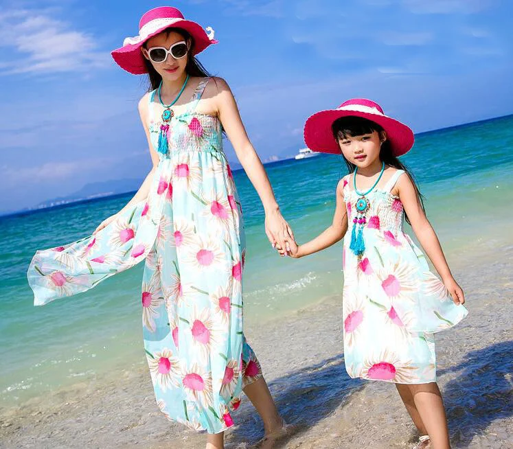 2017 New Style Summer Mother And Child Dress High Fashion Printed Mother  And Daughter Beach Dress Factory Price - Buy 2013 Summer Beach Dress,Beach  Style Prom Gowns Dresses,2014 Elegant Fashion Maxi Dress