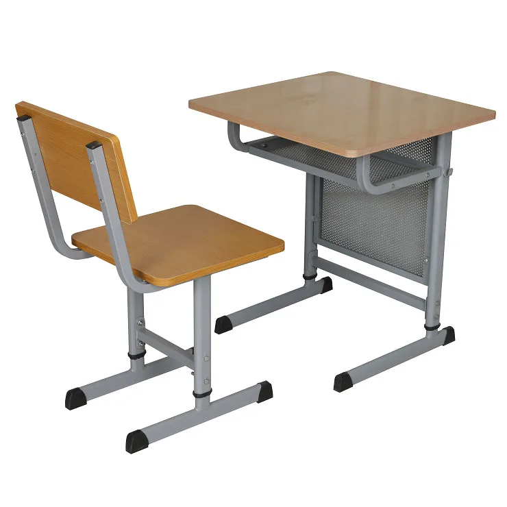 School Furniture High School Classroom Desks And Chairs Single Set ...