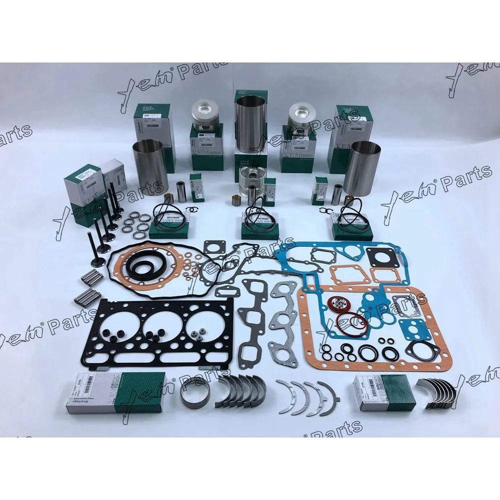 For KUBOTA D1703 Cylinder Liner Kit Engine Rebuild Kit 2
