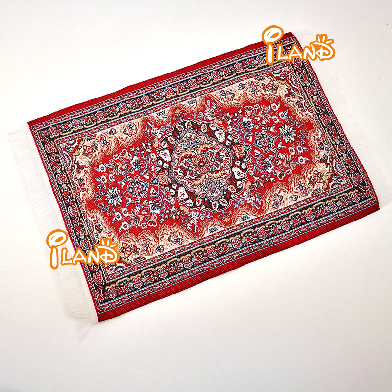 
1:12 миниатюрный персидский ковер для кукольного домика 