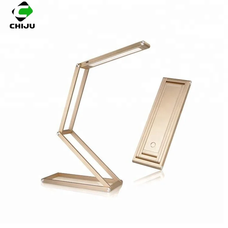 New style folding lights study desk lamp portable bedside reading rechargeable Led desk lamp