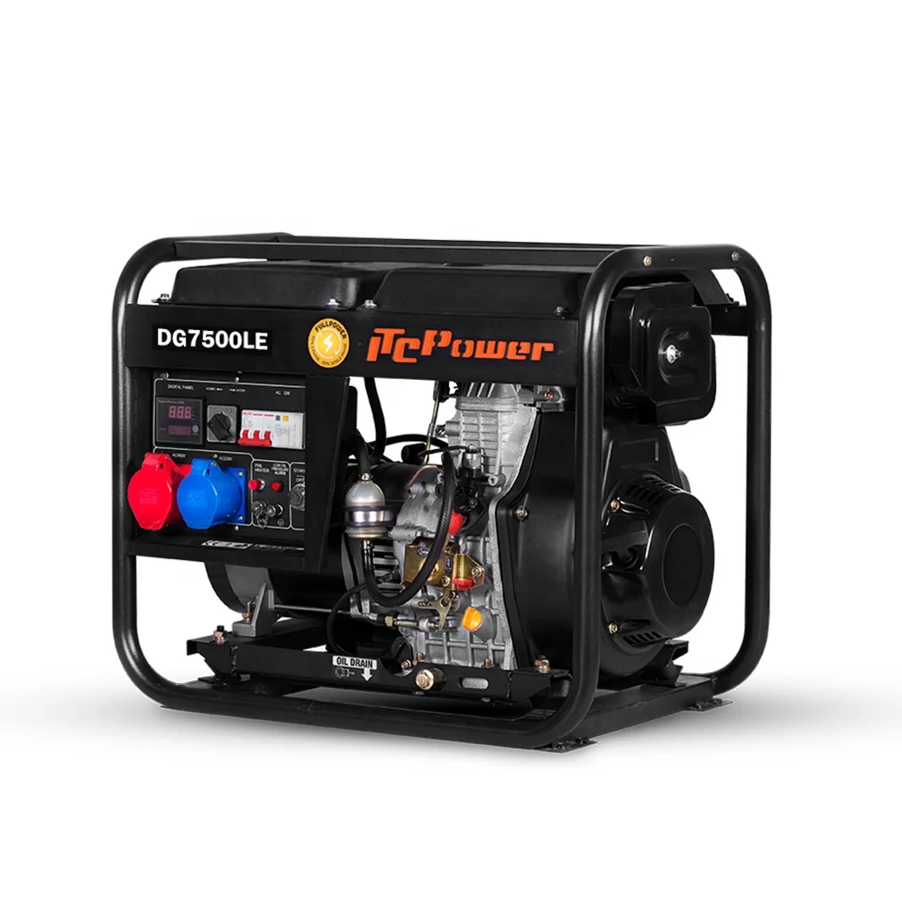 GENERATORE DIESEL FULL POWER DG7500LE-T