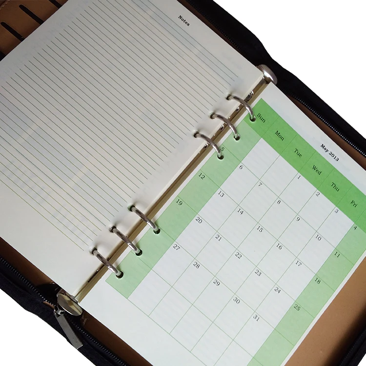 Органайзер-планировщик А4/А5 с кожаным логотипом