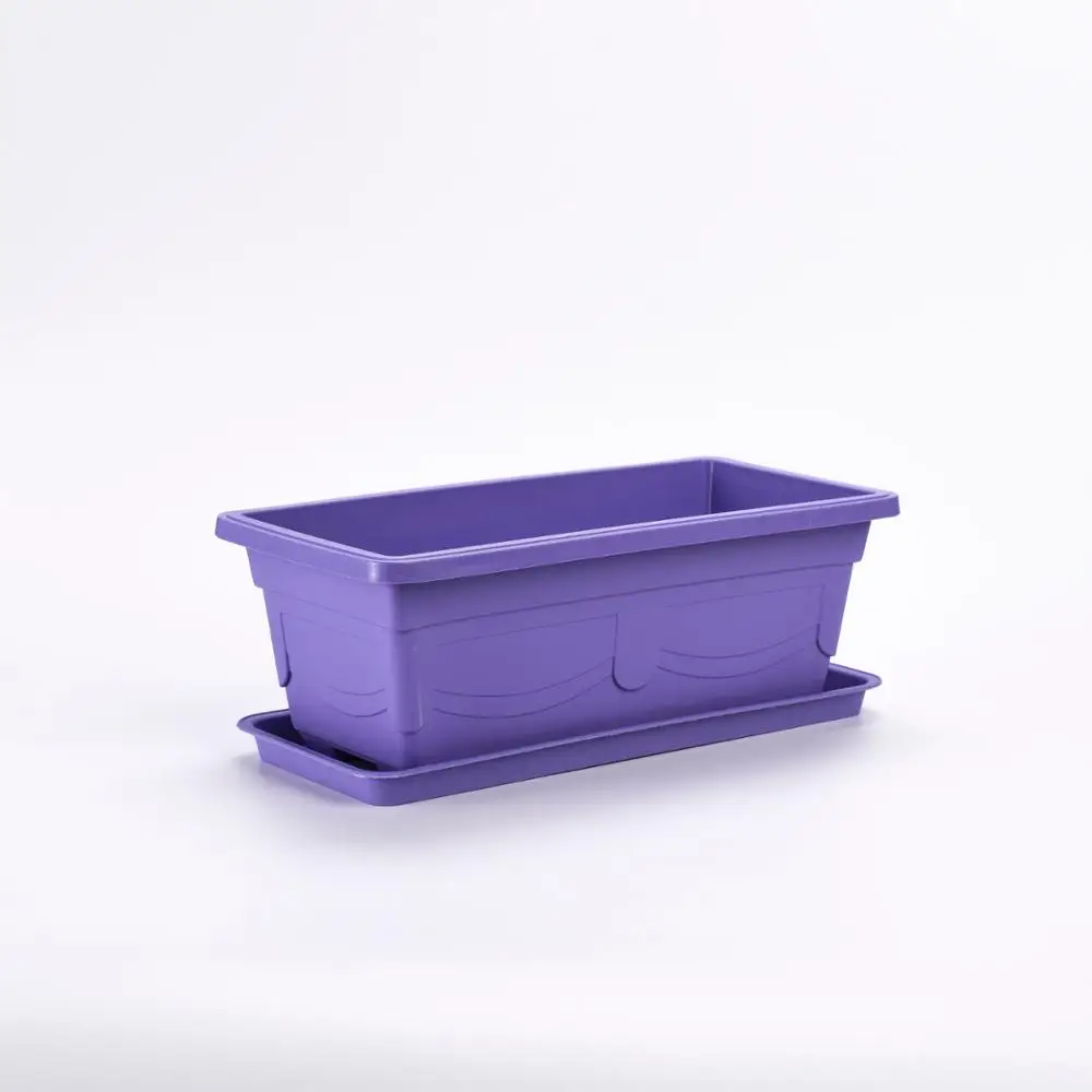 Garden Outdoor Indoor Pot Saucer Rectangular Square Pot Saucers Plastic