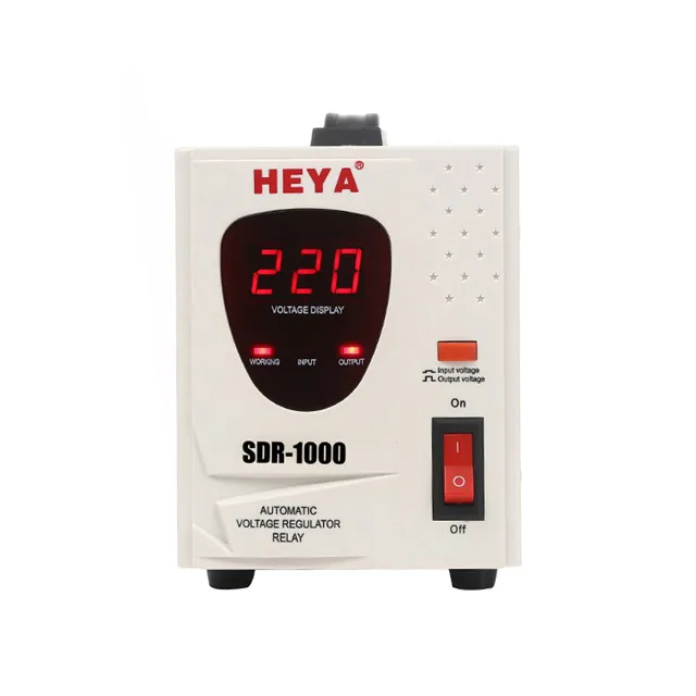 SDR Relay Type Home Power 1KVA Voltage Stabilizer