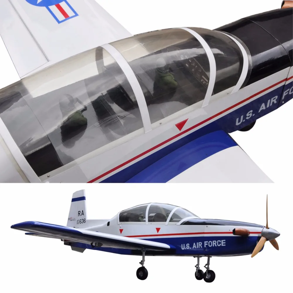 Remote Control Gasoline T-6a Texan 78.7 