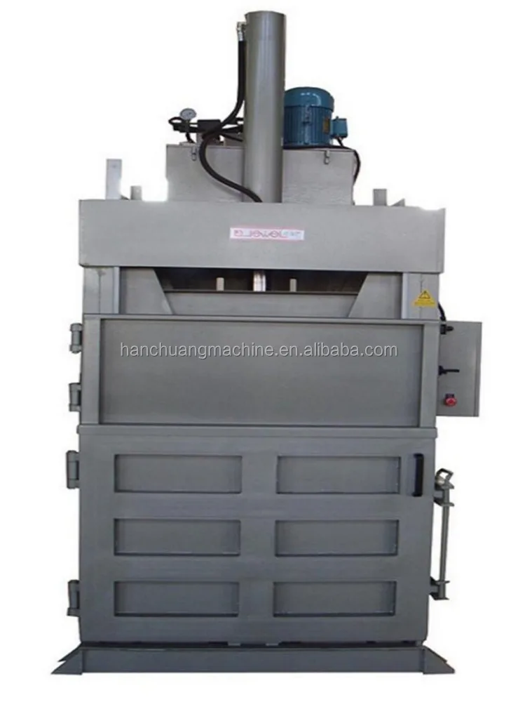 Vertical Pack Cardboard Scrap Carton Compression Machine Supplier