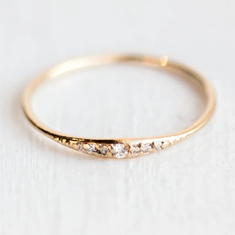 Простые кольца из золота