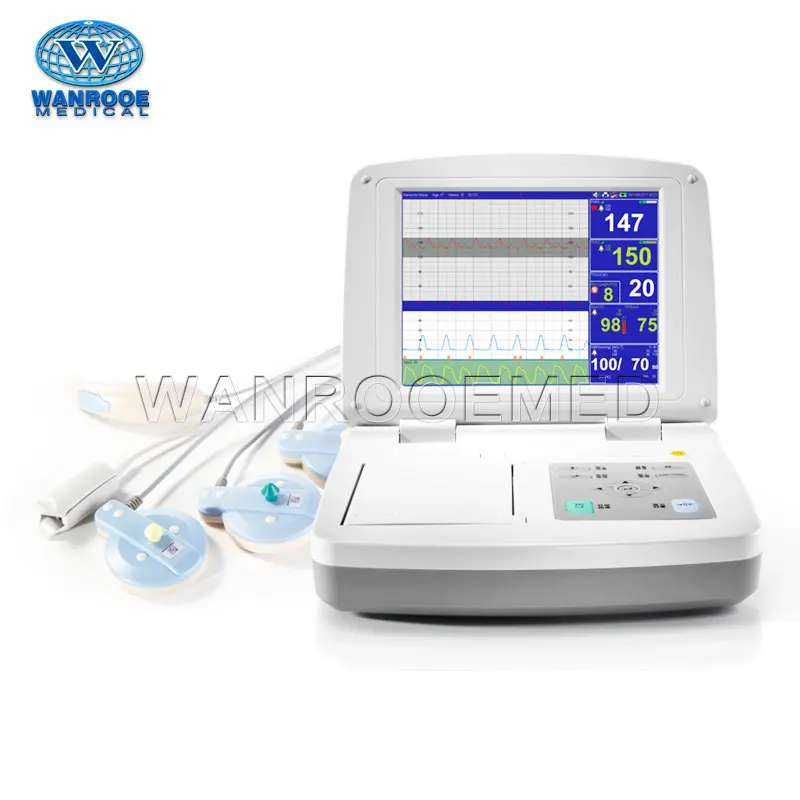 Mars K 10.4 inch  Portable CTG Machine Maternal Fetal Monitor with printer