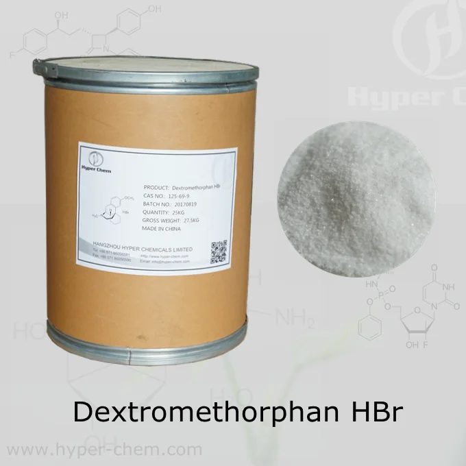 Dextromethorphan Hbr Cas 125 69 9 Dextromethorphan Hydrobromide Powder View Dextromethorphan Powder Hyper Chem Product Details From Hangzhou Hyper Chemicals Limited On Alibaba Com