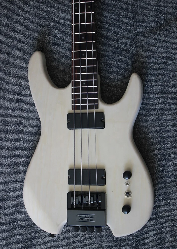 Weifang Rebon 4 String Headless Electric Bass Guitar Kit