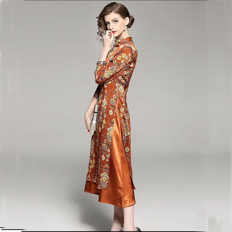 embroidered cheongsam