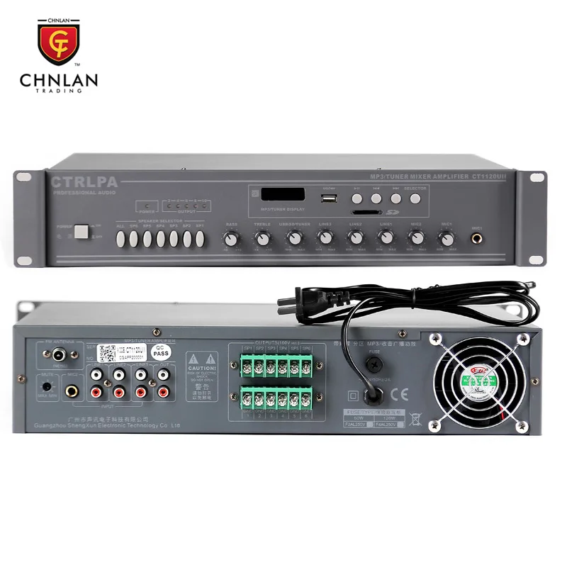 CTRLPA Background Music System for School Shop Office Audio PA System