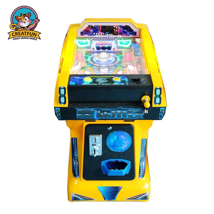 Indoor Coin Operated Arcade Game Machines Children Pinball Machine for Sale