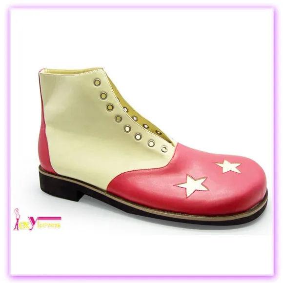 Alibaba, оптовая продажа обуви showtime со шнуровкой и двумя звеньями, верхняя специальная музыкальная обувь клоуна на заказ