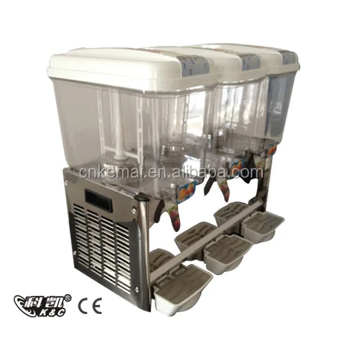 
3 бака, машина для охлаждения и смешивания сока с напитками 