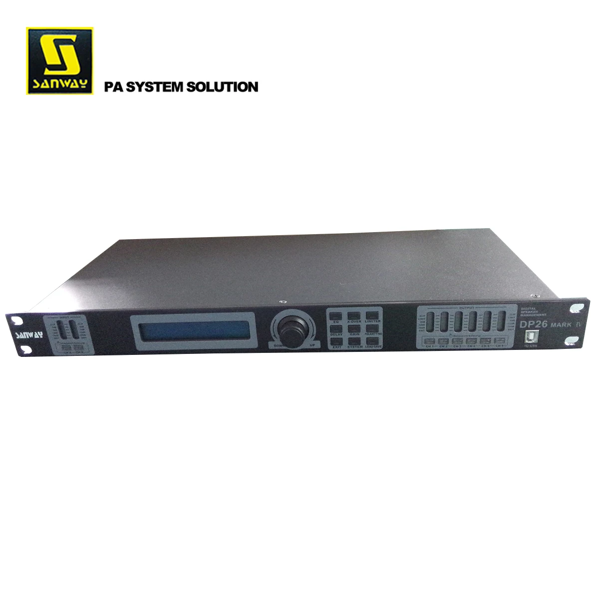 DP26 2 in 6 Out Sound Speaker Management Processor