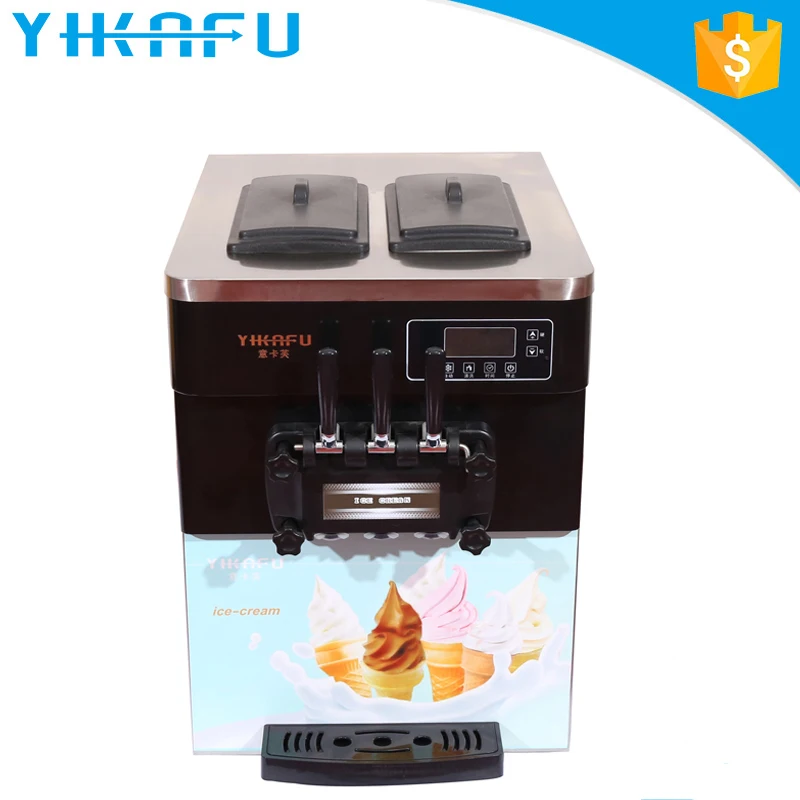 Factory Mobile Soft Serve Instant Price Ice Rolls Cream Machine