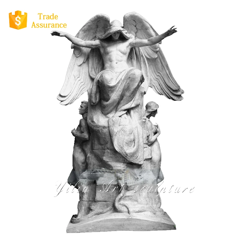 男性の天使は世界を見落とす 大天使の像像yl R443 Buy 天使の彫像 男性天使石像屋外装飾 ビッグ大天使フィギュア像庭のためのユニークなデザイン Product On Alibaba Com