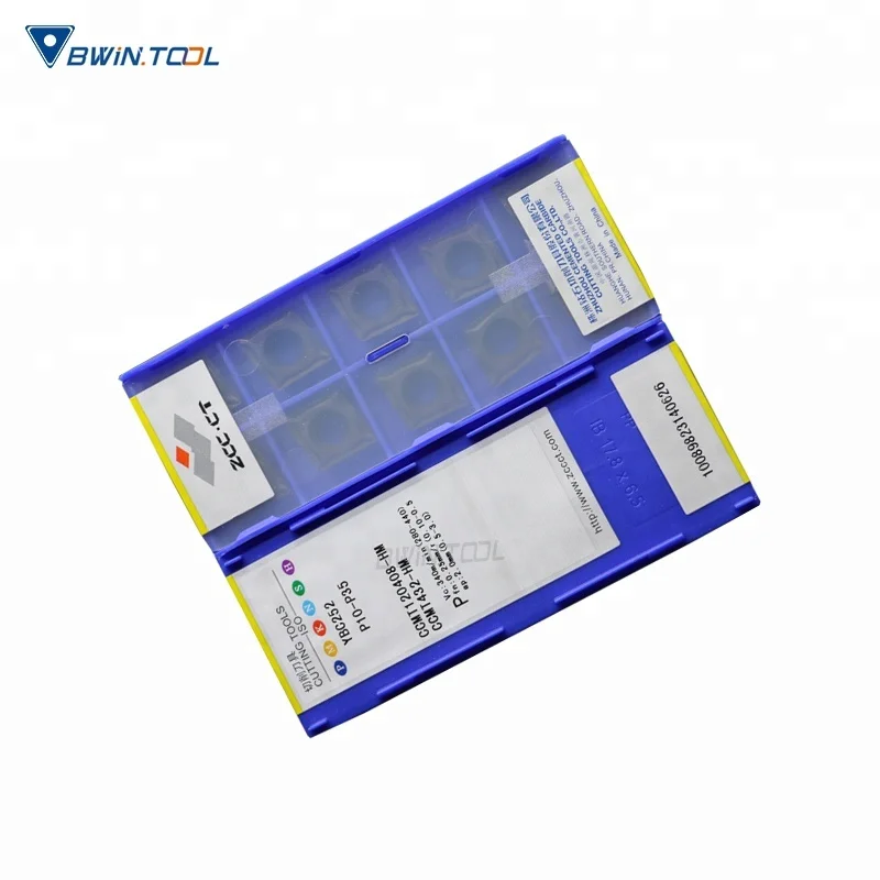 ZCC CT CNC Turning Tools Tungsten Carbide Indexable CNC Inserts CCMT12 CCMT120408 Carbide Insert