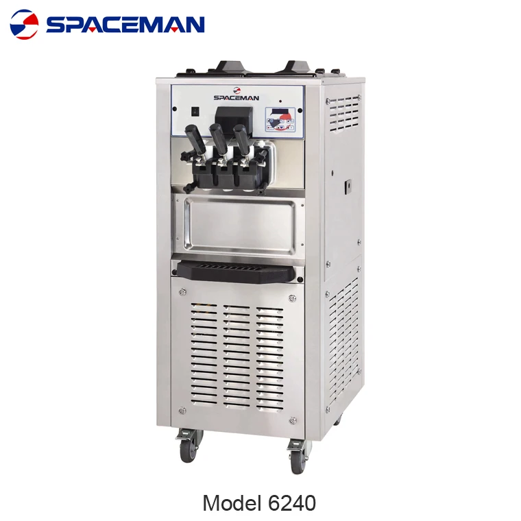 Frozen Yogurt + Ice Cream Machine - Spaceman 6235-C - Counter Top 2-Flavor