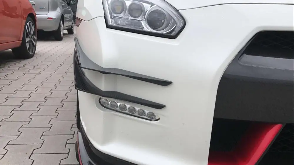 NISSAN GT-R R35 09-16用カーボンファイバーGTRフロントバンパー