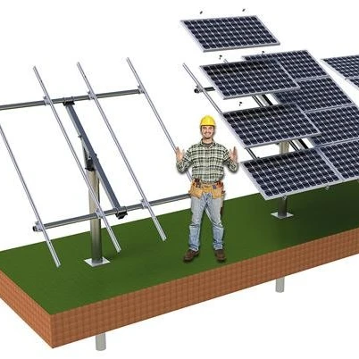 Super Solar PV Ground Mounting Stand Structure Solar Panel Pole Mount Ground Mount Solar Racking Systems