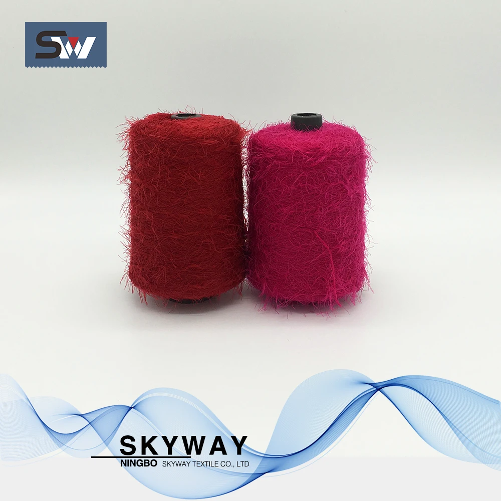 100% nylon feather yarn fancy yarn