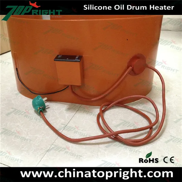 2000 Вт галлонов силиконовой резины нефть барабан нагревателя с цифровым контроллером