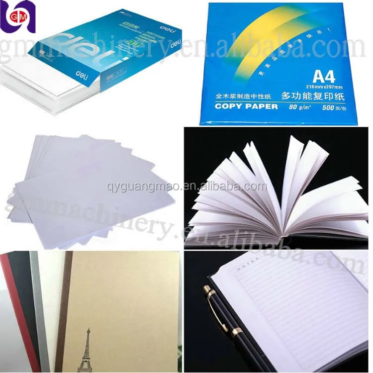 Sugarcane Bagasse Writing Paper Machine Fully Automatic Exercise Notebook Paper Making Machine