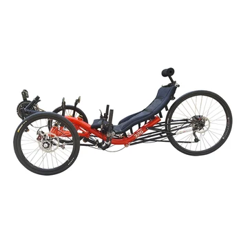 27-Speed Recumbent Trike Bike with Ergo-Mesh Seat for Sale