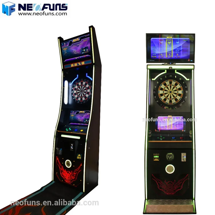 En línea electrónica funciona con monedas Arcade Dardos adulto 1-4  jugadores LED Phoenix juego de dardos de la máquina para bar - China Máquina  de Dart Dart y máquina de juego precio