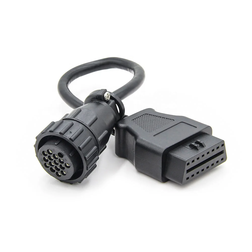 Fullout Connector Cable Compatible for Scania Trucks OBD2 Connect Cable High Quality Good Selling 16PIN Full Pinout 24V OSCN16-T