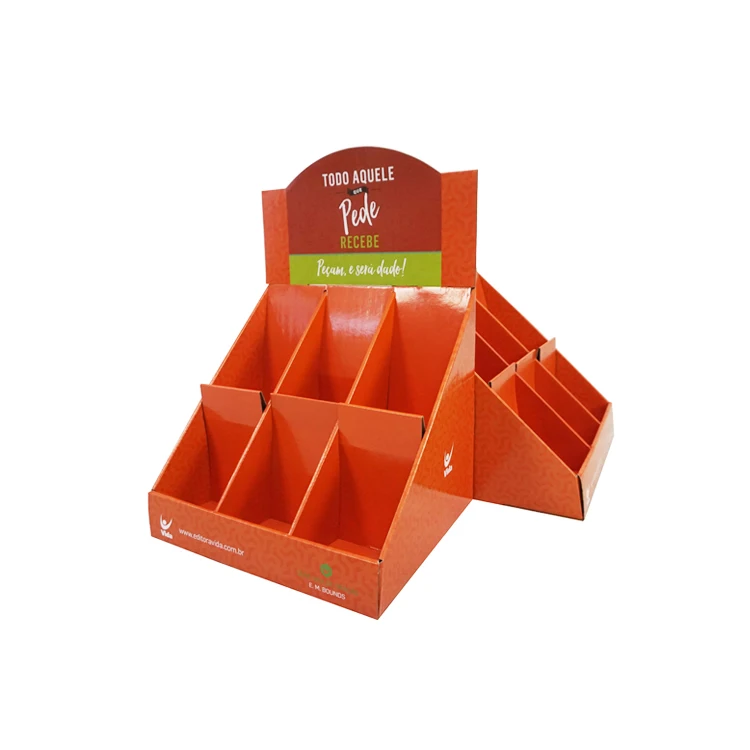 Лидер продаж 2019, настольный бумажный дисплей для ноутбука, картонный дисплей для книжной стойки