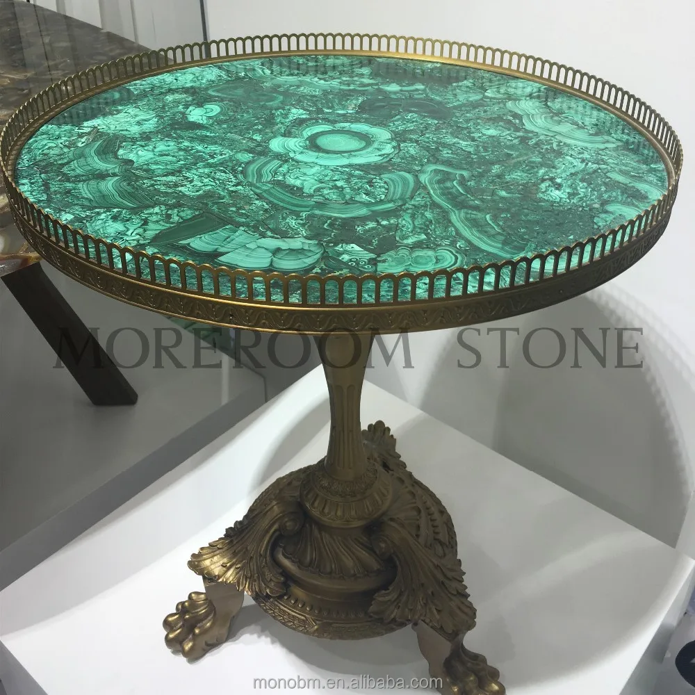 高級家具デザイングリーン大理石マラカイトテーブルトップ| Alibaba.com