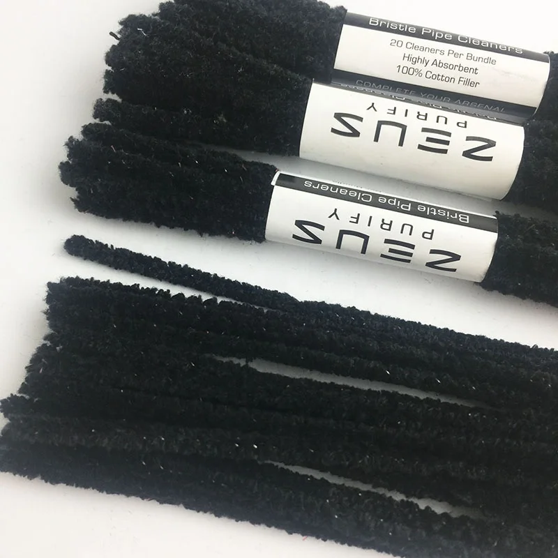 Rapid Black Pipe cleaners 15cm - Pack of 100