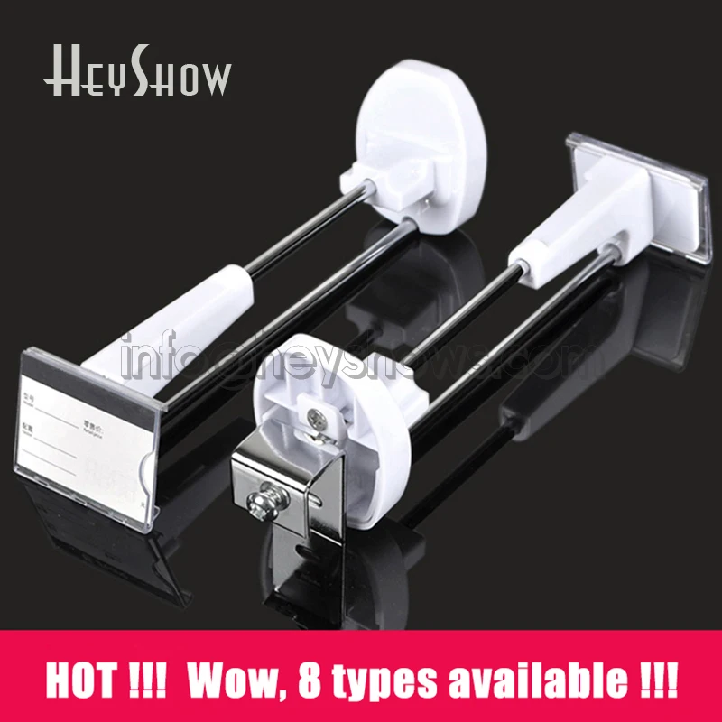 Magnetic Security Display Hook for Slatwall Theftproof Square Steel Hang Locking Solution Retail Shop Retail Shop 58kHz