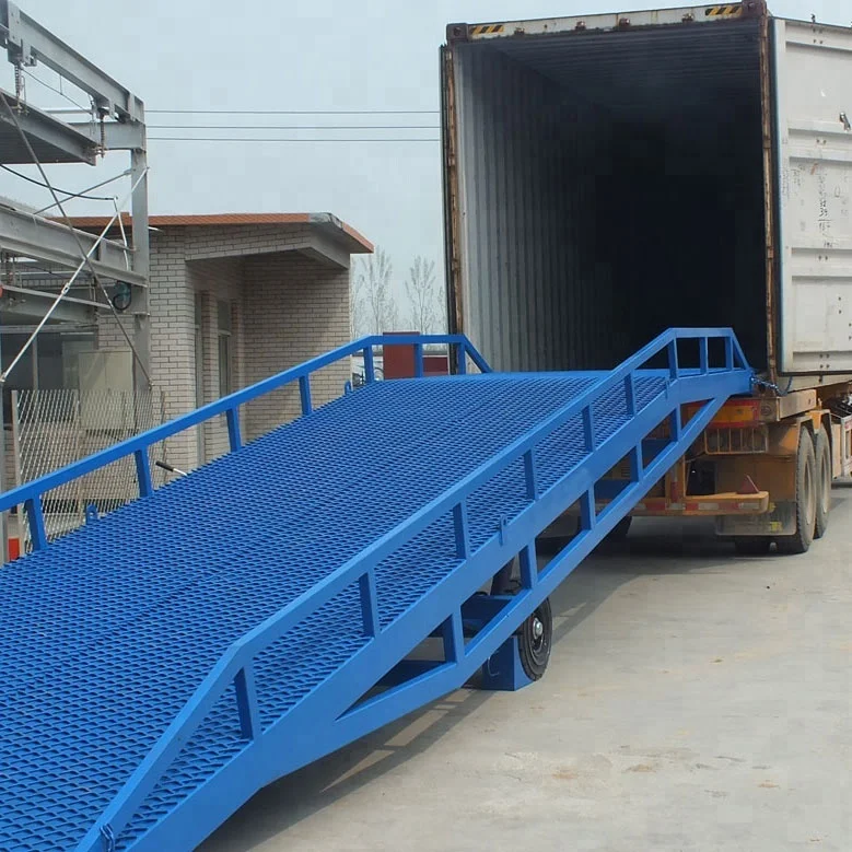 10 Ton Hydraulic Mobile Truck Loading Ramp Buy Loading Ramp Mobile Loading Ramp Truck Loading Ramp Product On Alibaba Com