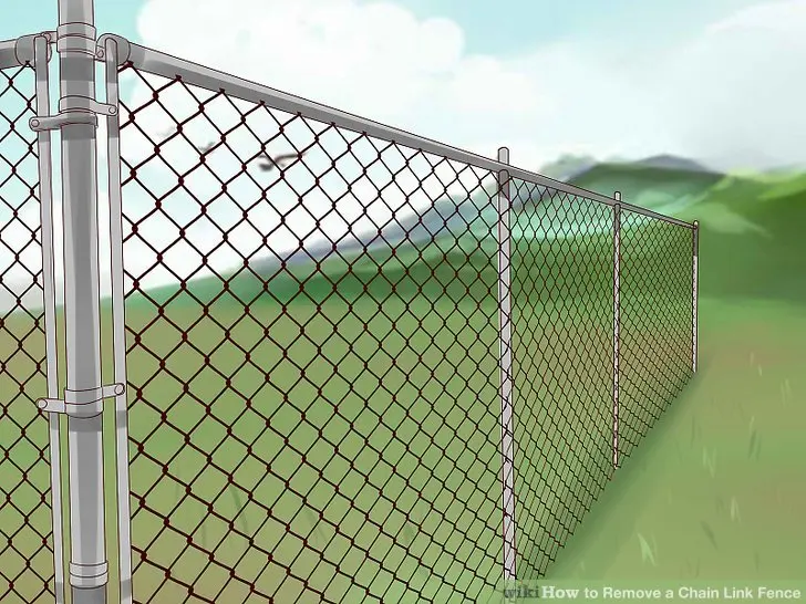 Galvanized Iron 10x10 Chain Link Fence Panels