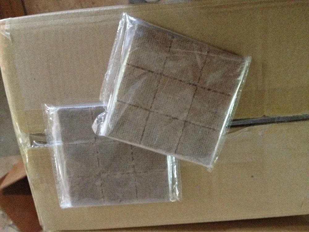 65 G Cube Style Wood Sawdust Fire Starter For Grill Bbq Camping Hiking