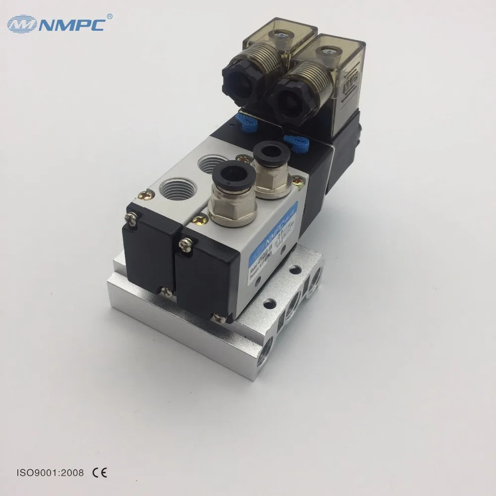 5 Way Customized Solenoid Valve  Manifold Pneumatic Control Valve Air Brake Valve