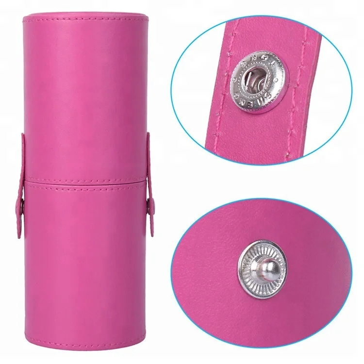 Косметичка из искусственной кожи, портативный держатель для кистей для макияжа, подстаканник, набор косметических инструментов, контейнер, компактный