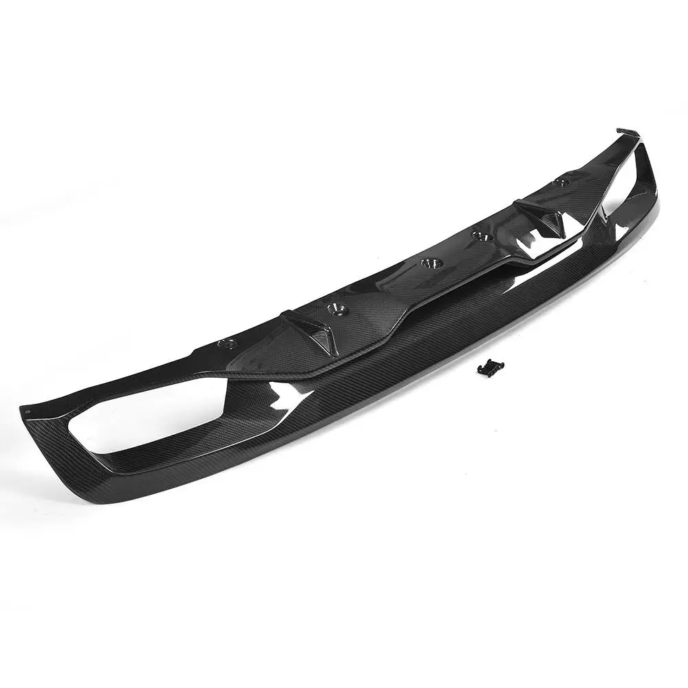 5 Series Carbon Fiber Rear Diffuser Lip Spoiler for BMW G30 530i 540i 2017 2018 Rear Diffuser