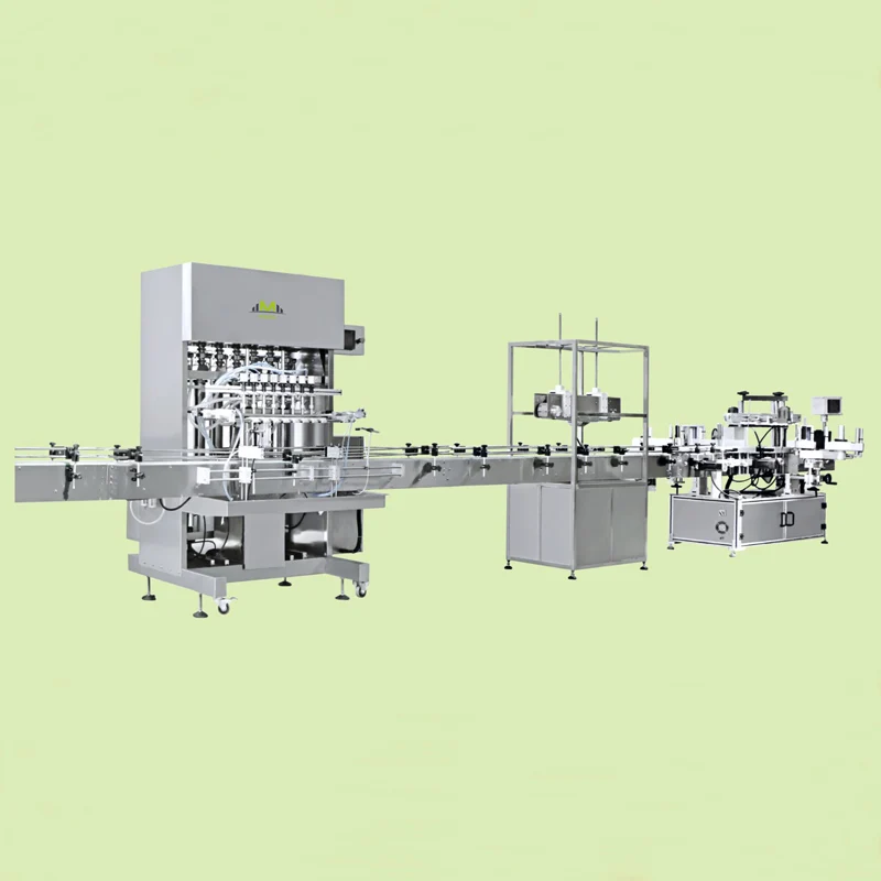 
Автоматическая машина для розлива и маркировки бутылок 