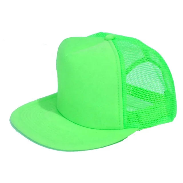 green neon hat