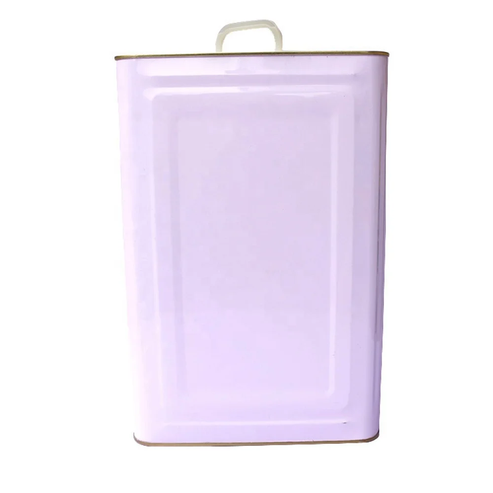 Custom square Tin Can 18 Liter with Plastic or Metal Handle
