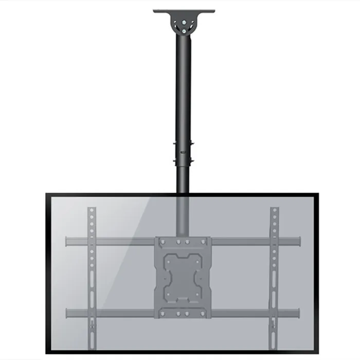 Flip Down Motorized Stand Rotating Ceiling TV Lift Bracket Wall LED LCD Swivel VESA TV Mount