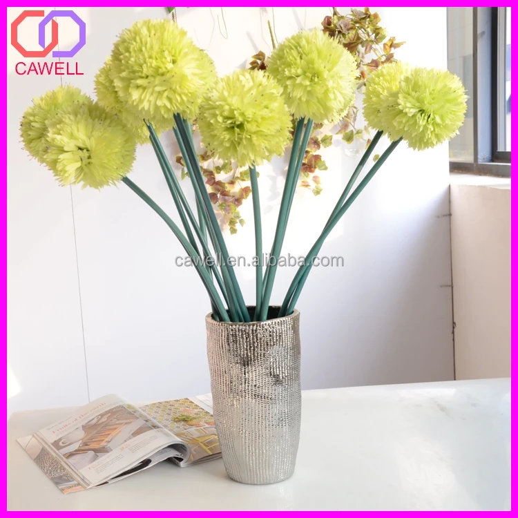 Cheap Yellow Color Good Quality Ball Flowers Fake Flowers Buy Fake Flowers Green Ball Flower Cheap Fake Flowers Product On Alibaba Com